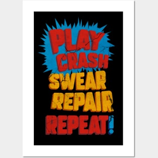 RC Play Crash Posters and Art